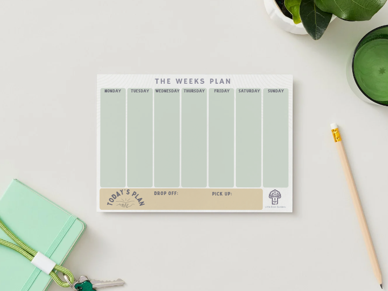 Magnetic Weekly Planner