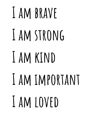 Affirmation Sticker