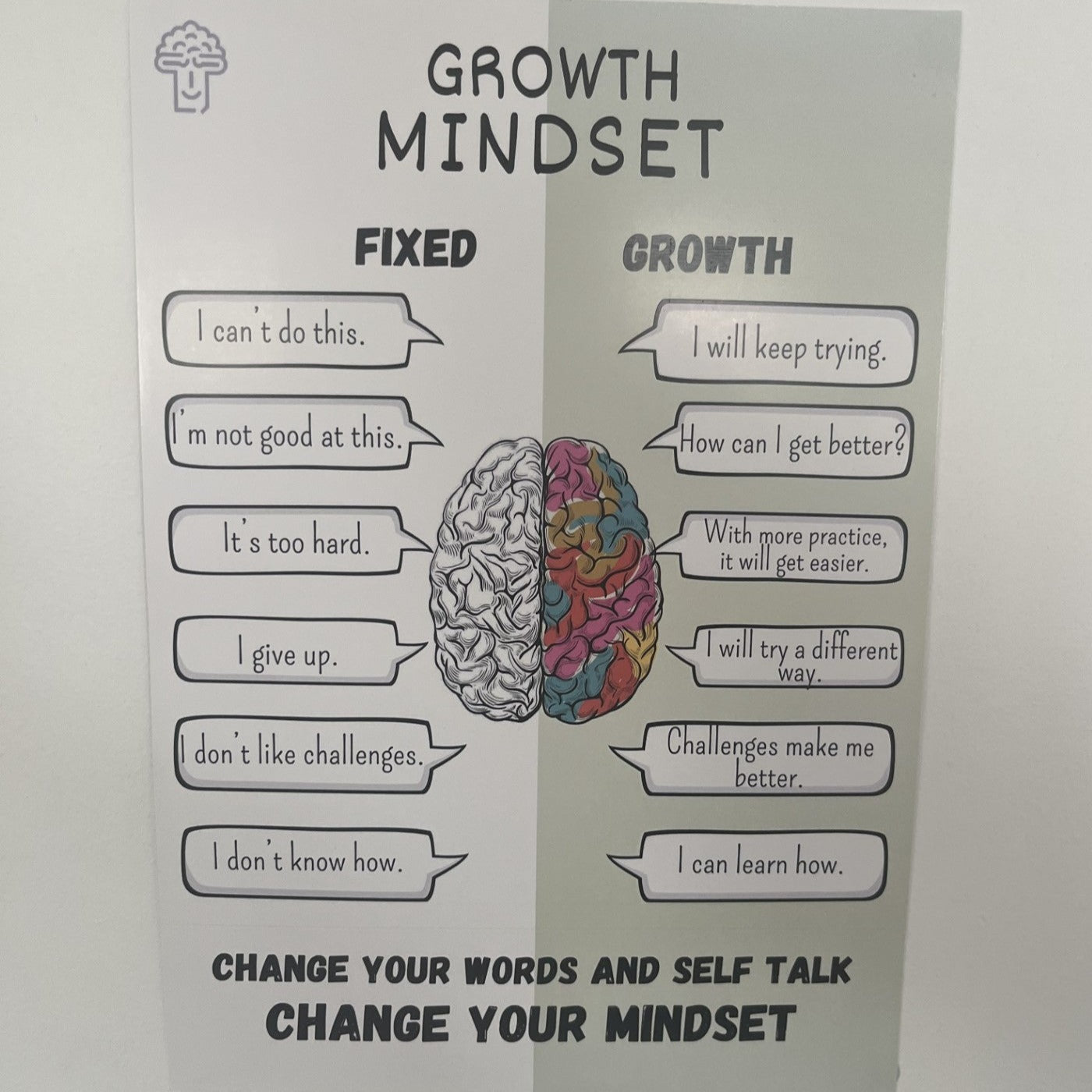 Growth Mindset Poster