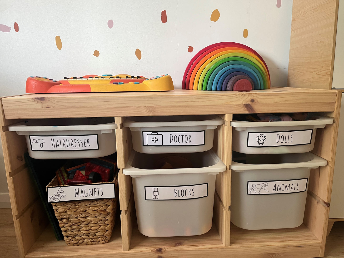 Toy Storage Labels