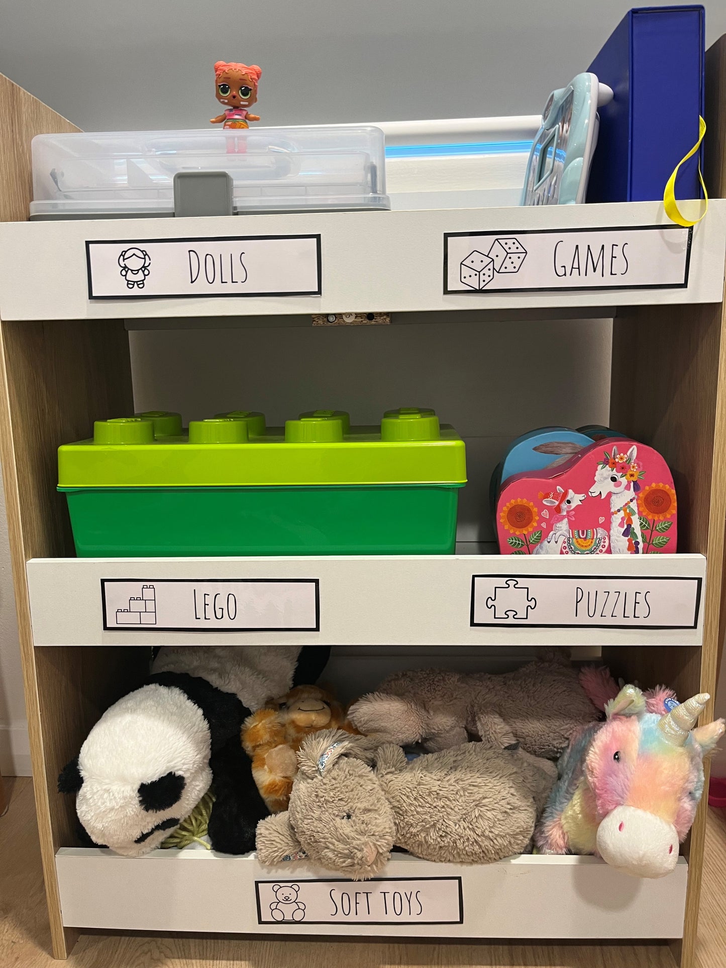 Toy Storage Labels